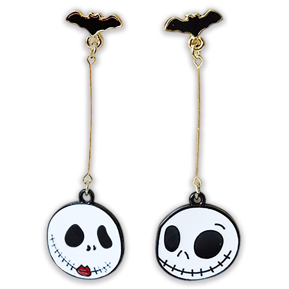Load image into Gallery viewer, Skull Earrings – Cute Gothic Jewelry Set
