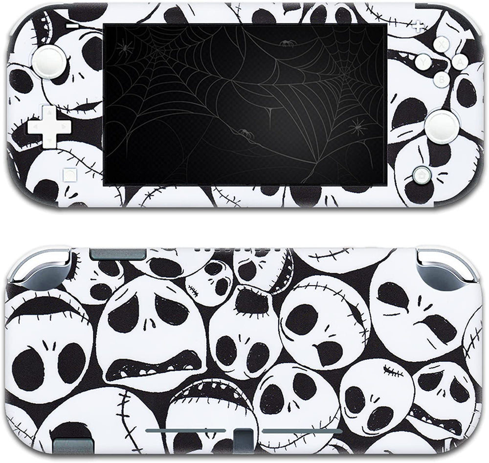 Load image into Gallery viewer, Skulls Switch Skin - Gothic Nintendo Switch Lite OLED Wrap
