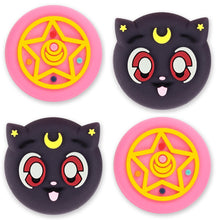 Load image into Gallery viewer, Sailor Moon Luna Thumb Grips for PS5 PS4 Xbox Pro Controller
