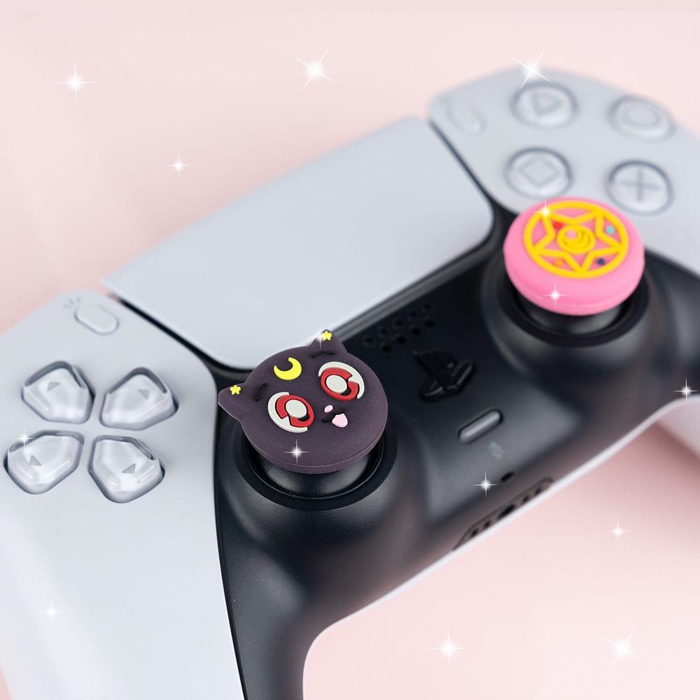 Load image into Gallery viewer, Moon Anime Luna Thumb Grips for PS5 PS4 Xbox Pro Controller
