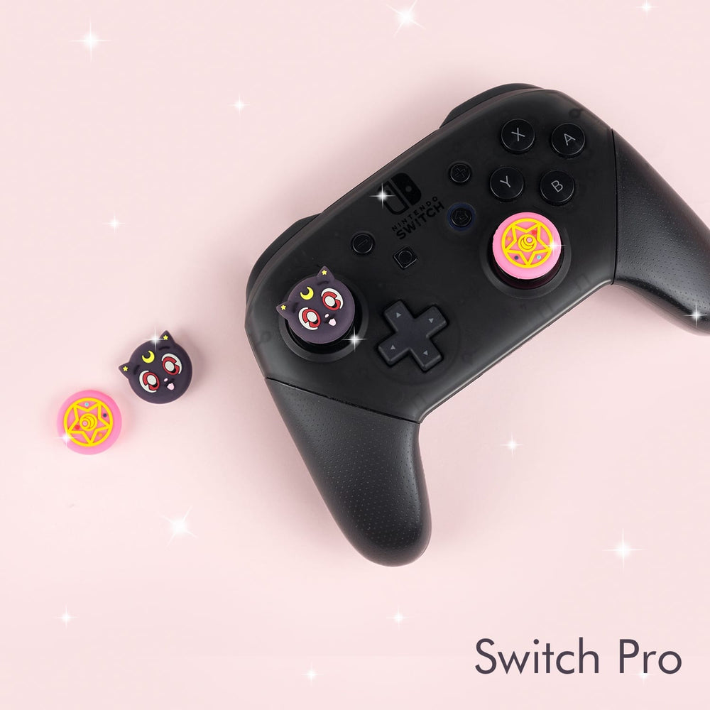 Load image into Gallery viewer, Moon Anime Luna Thumb Grips for PS5 PS4 Xbox Pro Controller
