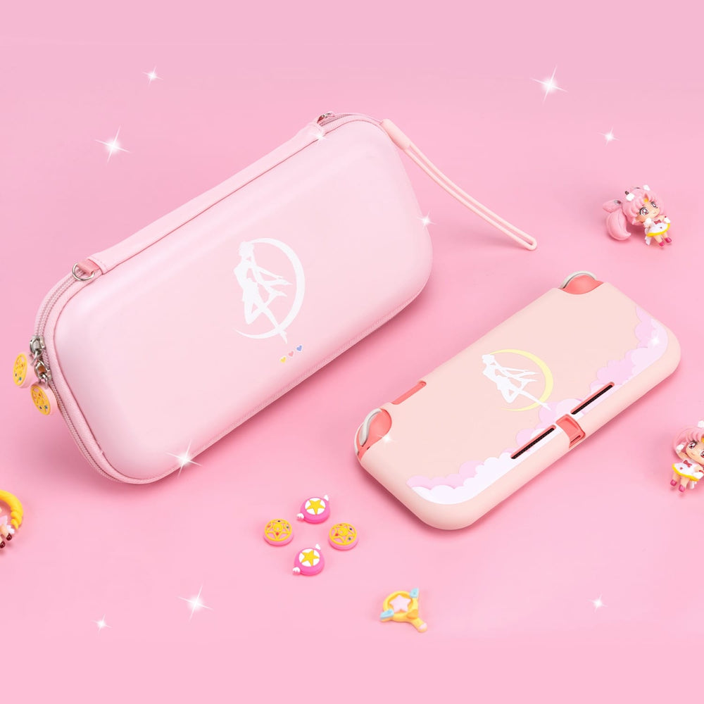 Load image into Gallery viewer, Sailor Moon Bundle - Nintendo Switch Lite OLED Case Cover Grips
