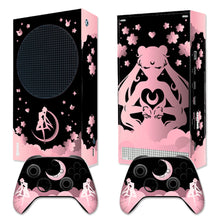 Load image into Gallery viewer, Sailor Moon Xbox Skin | Japanese Black Pink Vinyl for Xbox Series S
