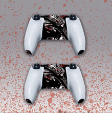 Load image into Gallery viewer, Warrior PS5 Skin | Battle Black Red Wrap Decal for Sony Playstation 5
